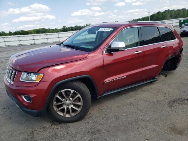 JEEP GRAND CHER 2014 with VIN 1C4RJEBT3EC191587 - Photo from auction