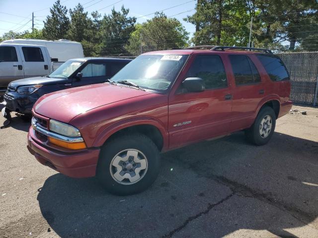 CHEVROLET BLAZER 2002 with VIN 1GNDT13W32K129282 - Photo from auction