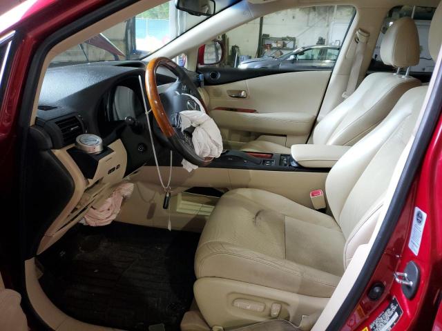 Photo 7 from auction – 2010 LEXUS RX 350 with VIN JTJBK1BA5A2409547