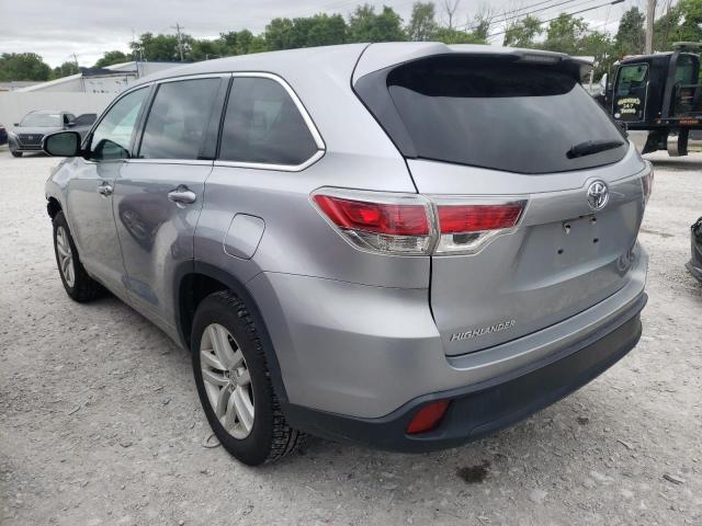Photo 2 from auction – 2015 TOYOTA HIGHLANDER with VIN 5TDZARFH1FS016509