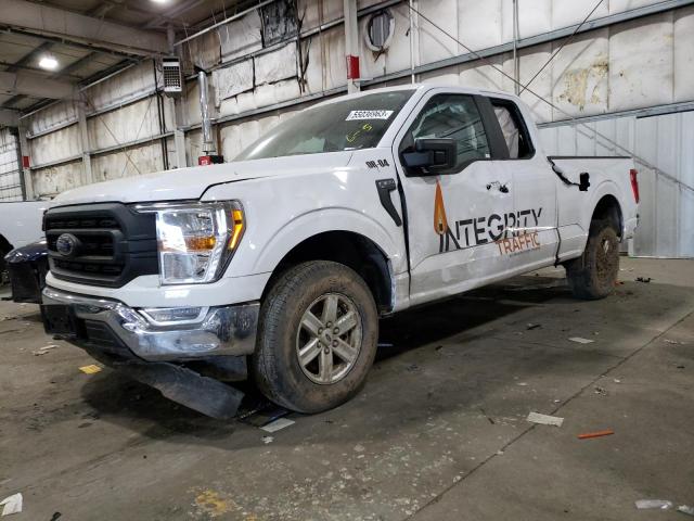FORD F150 SUPER 2021 with VIN 1FTEX1EP9MKE99596 - Photo from auction