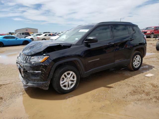 JEEP COMPASS SP 2018 with VIN 3C4NJDAB5JT115224 - Photo from auction