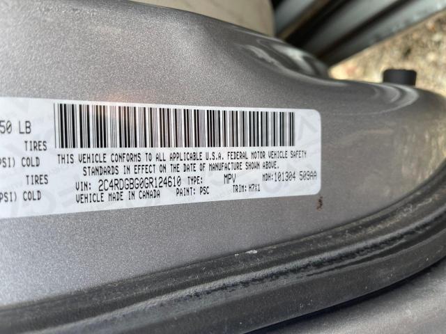 صورة رقم 10 من المزاد - 2016 DODGE GRAND CARA مع VIN 2C4RDGBG0GR124610