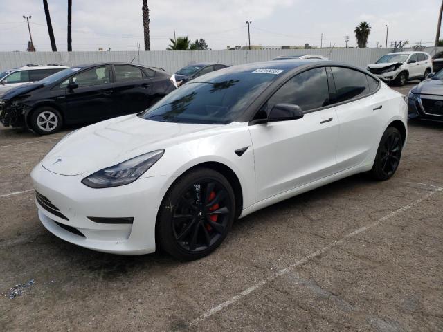 TESLA MODEL 3 2019 with VIN 5YJ3E1EA0KF412879 - Photo from auction