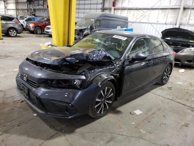 Photo 1 from auction – 2022 HONDA CIVIC EX with VIN JHMFE1F71NX009552