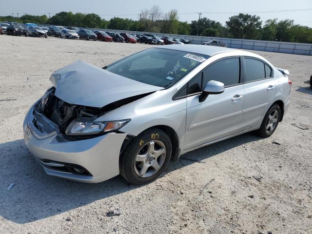 Photo 1 from auction – 2013 HONDA CIVIC LX with VIN 2HGFB2F51DH601455