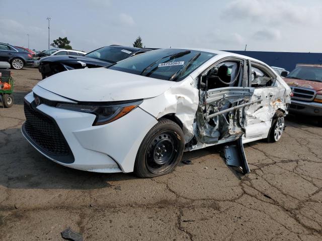 TOYOTA COROLLA LE 2021 with VIN 5YFEPMAE9MP180738 - Photo from auction