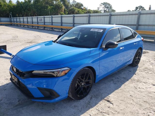 HONDA CIVIC 2022 with VIN 19XFL2H89NE021113 - Photo from auction