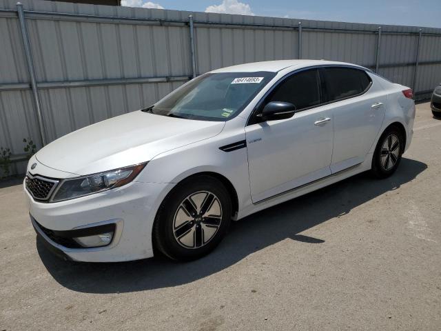 KIA OPTIMA HYB 2013 with VIN KNAGM4AD6D5038270 - Photo from auction