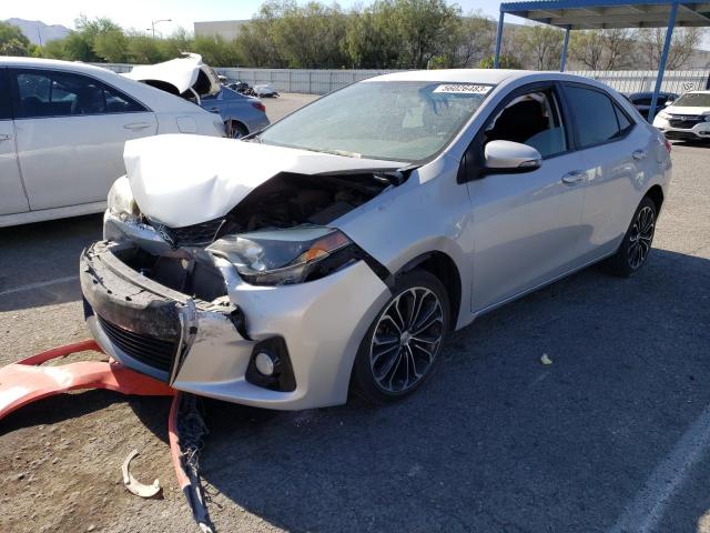 TOYOTA COROLLA L 2015 with VIN 5YFBURHE2FP268466 - Photo from auction