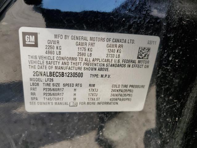 Photo 14 from auction – 2011 CHEVROLET EQUINOX LS with VIN 2GNALBEC5B1230500