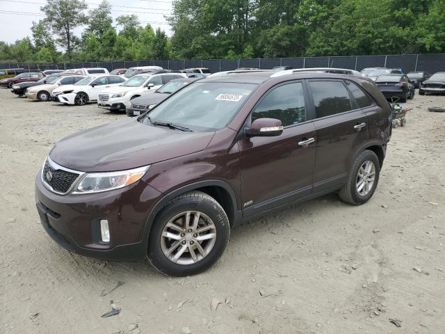 Photo 1 from auction – 2015 KIA SORENTO LX with VIN 5XYKTCA67FG640312