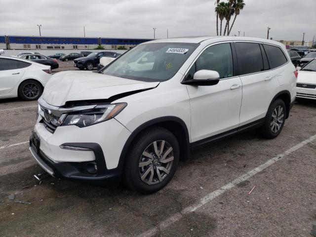 HONDA PILOT EXL 2022 with VIN 5FNYF5H53NB037194 - Photo from auction