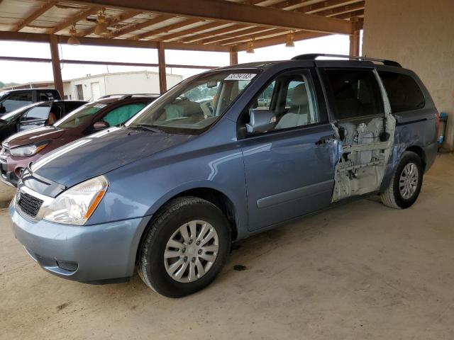 KIA SEDONA LX 2012 with VIN KNDMG4C74C6491638 - Photo from auction