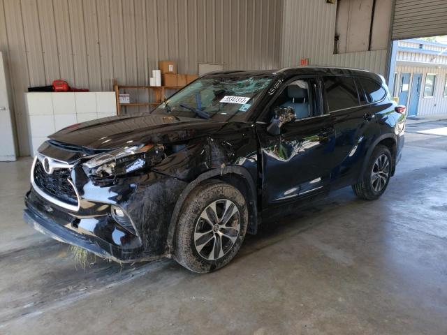TOYOTA HIGHLANDER 2020 with VIN 5TDGZRAH8LS509624 - Photo from auction