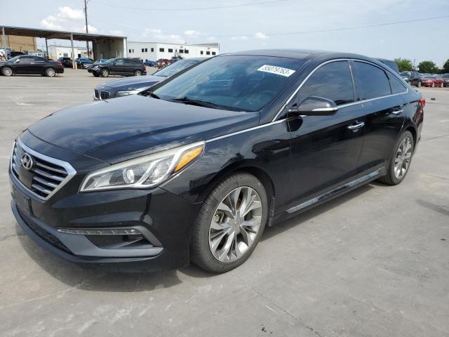 HYUNDAI SONATA SPO 2015 with VIN 5NPE34AB4FH245772 - Photo from auction