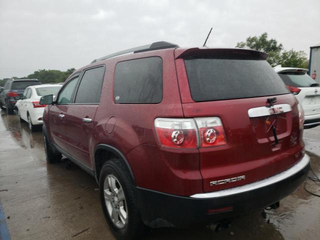 Photo 2 from auction – 2010 GMC ACADIA SL with VIN 1GKLVKED1AJ186685