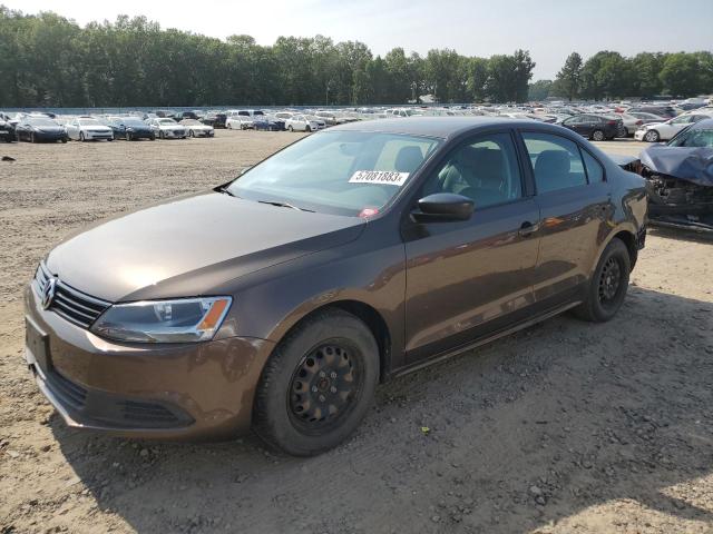 VOLKSWAGEN JETTA BASE 2014 with VIN 3VW1K7AJ2EM362847 - Photo from auction