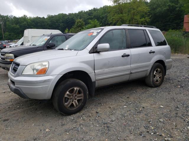HONDA PILOT EX 2003 with VIN 2HKYF18403H587029 - Photo from auction
