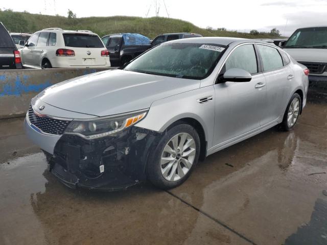 KIA OPTIMA EX 2016 with VIN 5XXGU4L33GG065160 - Photo from auction