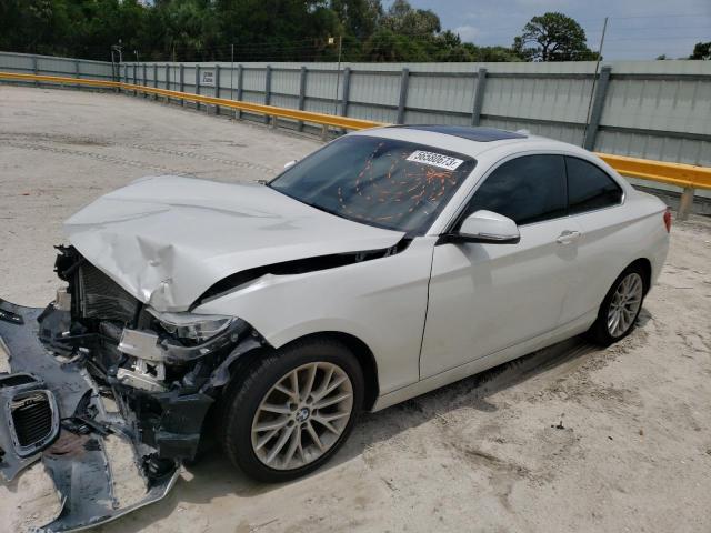 BMW 228 I 2014 with VIN WBA1F5C57EVV99350 - Photo from auction