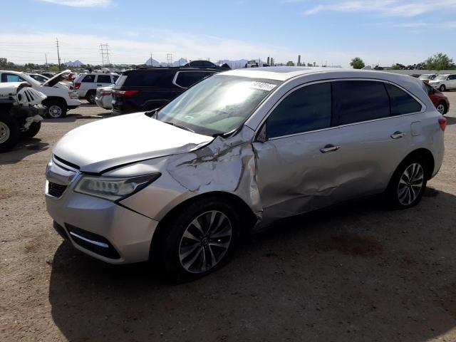 ACURA MDX TECHNO 2015 with VIN 5FRYD3H41FB006592 - Photo from auction