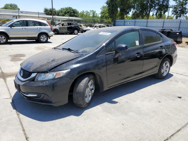 Photo 1 from auction – 2013 HONDA CIVIC LX with VIN 19XFB2F59DE295017