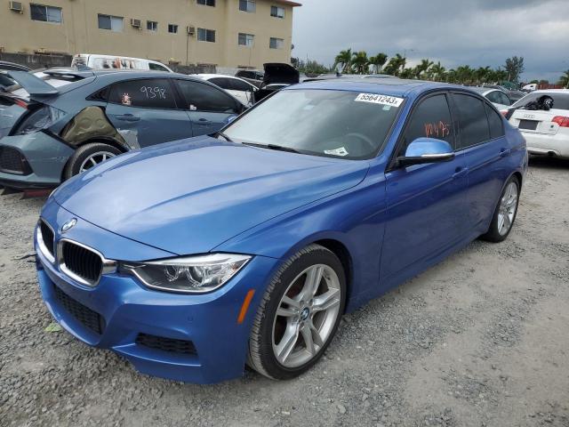 BMW 328 I 2014 with VIN WBA3A5C57EJ463931 - Photo from auction