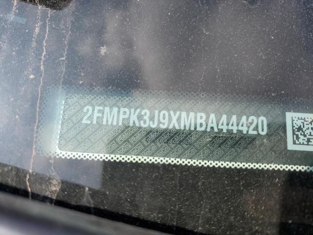 Photo 14 from auction – 2021 FORD EDGE SEL with VIN 2FMPK3J9XMBA44420