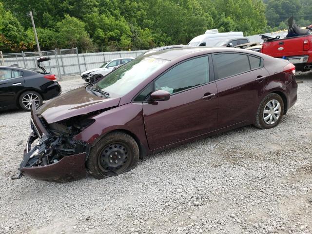 KIA FORTE LX 2018 with VIN 3KPFK4A71JE168083 - Photo from auction