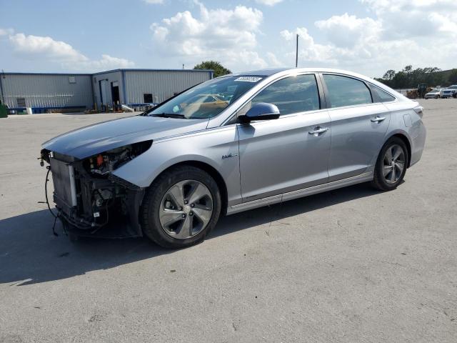 HYUNDAI SONATA HYB 2016 with VIN KMHE34L16GA017927 - Photo from auction