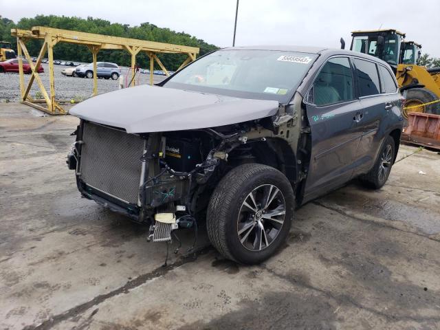 TOYOTA HIGHLANDER 2018 with VIN 5TDBZRFH7JS896375 - Photo from auction