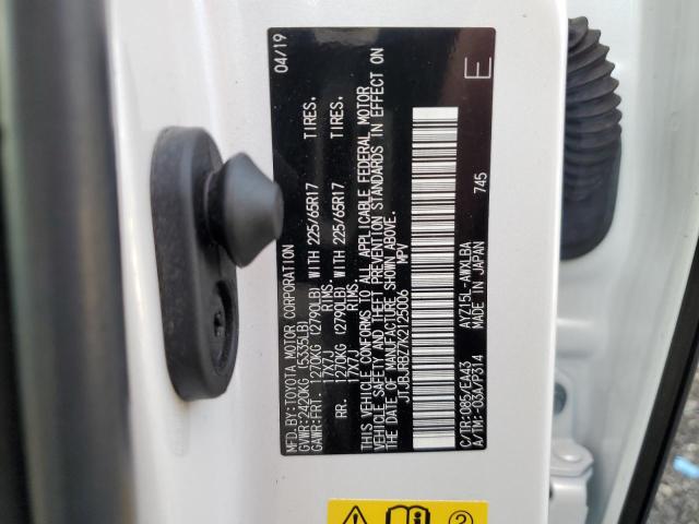Photo 14 from auction – 2019 LEXUS NX 300H with VIN JTJBJRBZ7K2125006