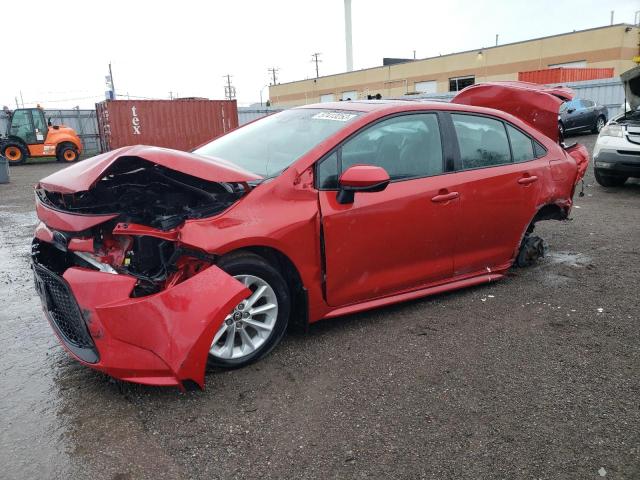 TOYOTA COROLLA LE 2021 with VIN 5YFBPMBE5MP215891 - Photo from auction
