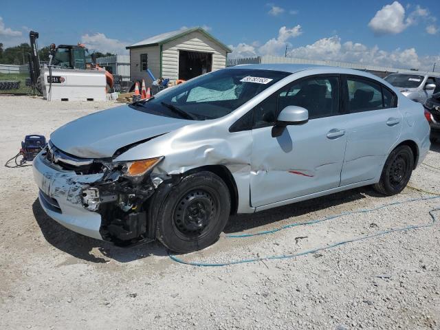 HONDA CIVIC LX 2012 with VIN 2HGFB2F53CH600063 - Photo from auction