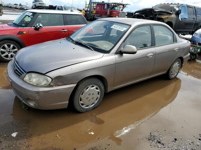 KIA SPECTRA BA 2002 with VIN KNAFB121825190780 - Photo from auction