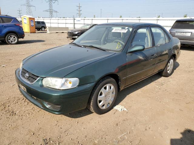 TOYOTA COROLLA CE 2001 with VIN 2T1BR12E01C443785 - Photo from auction