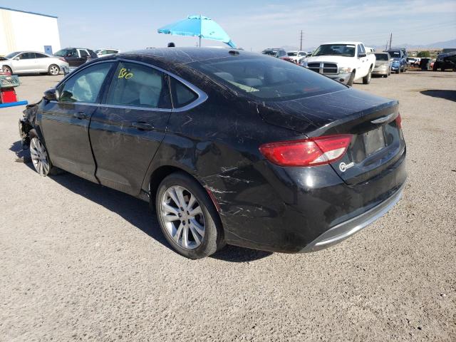 Photo 2 from auction – 2016 CHRYSLER 200 LIMITE with VIN 1C3CCCAB9GN104297