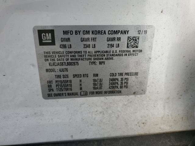 Photo 14 from auction – 2020 BUICK ENCORE PRE with VIN KL4CJASB7LB082875
