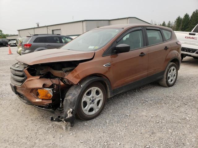 FORD ESCAPE S 2017 with VIN 1FMCU0F76HUE20111 - Photo from auction
