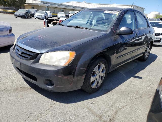 KIA SPECTRA LX 2006 with VIN KNAFE122565247054 - Photo from auction
