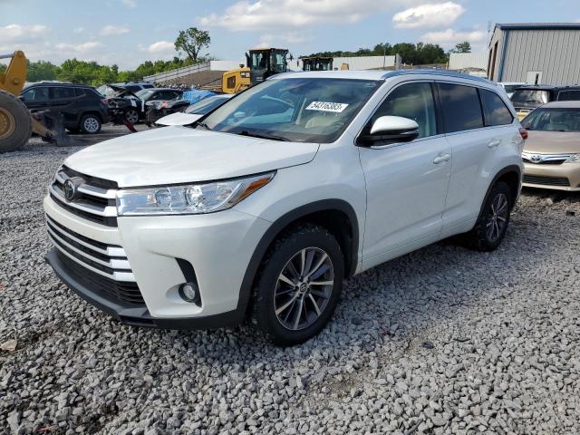 TOYOTA HIGHLANDER 2017 with VIN 5TDKZRFH7HS191957 - Photo from auction