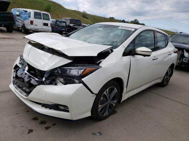 Photo 1 from auction – 2022 NISSAN LEAF SL PL with VIN 1N4BZ1DV8NC556224