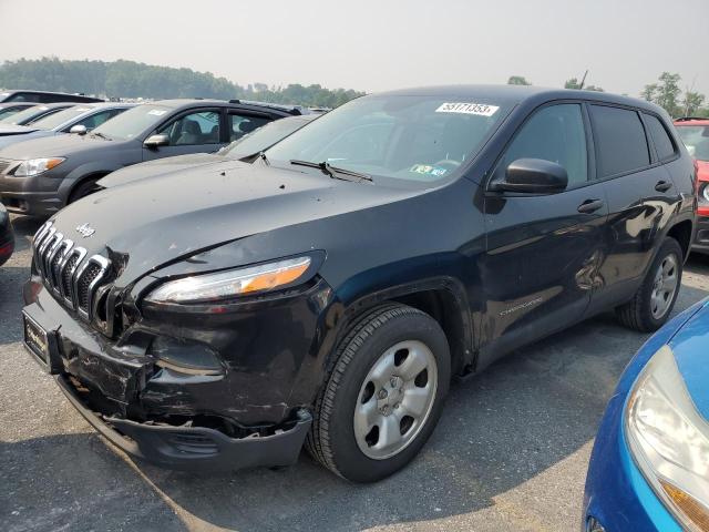 JEEP CHEROKEE S 2015 with VIN 1C4PJLAB5FW711244 - Photo from auction