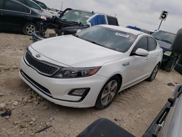 KIA OPTIMA HYB 2014 with VIN KNAGN4AD5E5074384 - Photo from auction