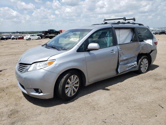 TOYOTA SIENNA XLE 2017 with VIN 5TDDZ3DC0HS152317 - Photo from auction