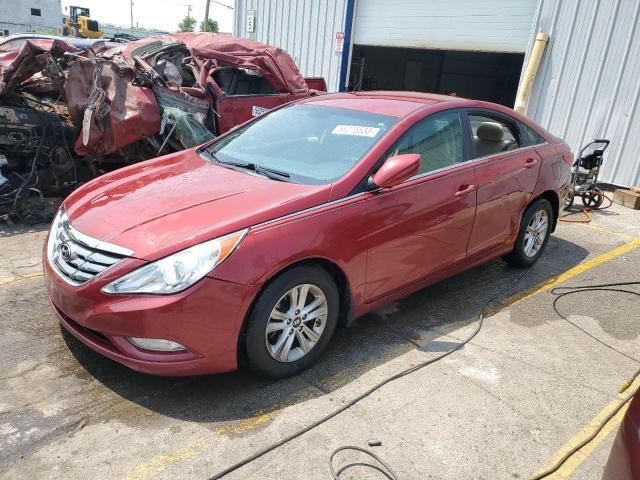 HYUNDAI SONATA GLS 2013 with VIN 5NPEB4AC4DH566235 - Photo from auction