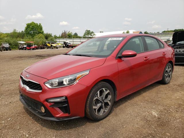 KIA FORTE FE 2021 with VIN 3KPF24AD8ME287839 - Photo from auction
