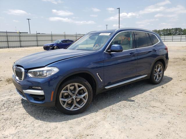 BMW X3 XDRIVE3 2020 with VIN 5UXTY5C03L9C56536 - Photo from auction