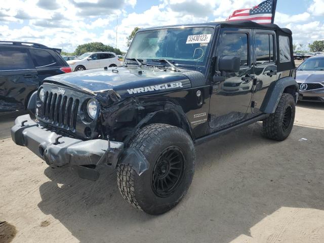 JEEP WRANGLER U 2017 with VIN 1C4BJWDG2HL506228 - Photo from auction